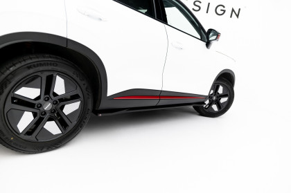 Prahové lišty Omoda 5 Mk1 černý lesklý plast