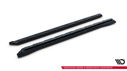 Prahové lišty Omoda 5 Mk1 černý lesklý plast