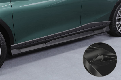 Prahové difuzory CSR pro Hyundai Bayon 2021-  černé lesklé
