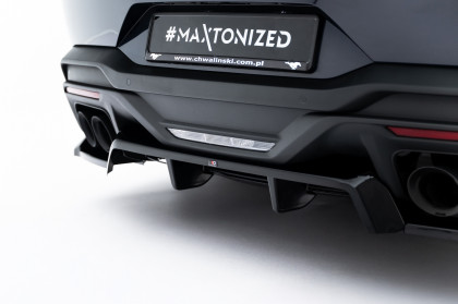 Spoiler zadního narázníku Ford Mustang Dark Horse Mk7 černý lesklý plast