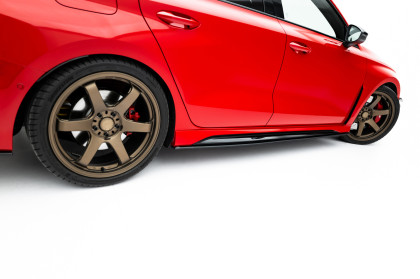 Prahové lišty Street pro Audi RS3 Sedan 8Y Facelift černé