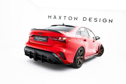 Spoiler zadního nárazníku Street pro Audi RS3 Sedan 8Y Facelift červený