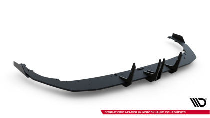 Spoiler zadního nárazníku Street pro + flaps Audi RS3 Sedan 8Y Facelift černo červený