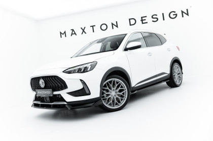 Prahové lišty MG HS Mk1 Facelift černý lesklý plast