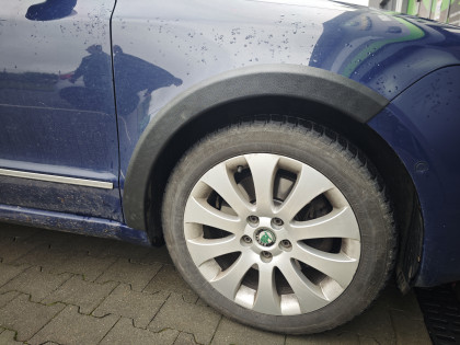 Plastové lemy blatníků Škoda Superb II (2008-2013) sada 4ks