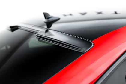 Prodloužení střechy Audi RS3 Sedan 8Y Facelift černý lesklý plast