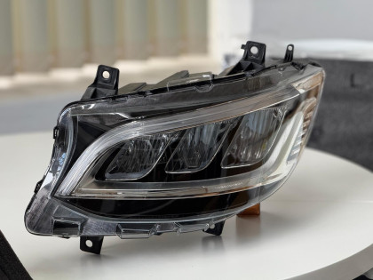 Přední světla Full LED pro MERCEDES Sprinter W907 2018-, černá