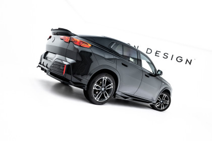 Prahové lišty BMW X2 M-Pack U10 černý lesklý plast