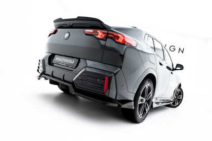 Prodloužení spoileru BMW X2 M-Pack U10 černý lesklý plast