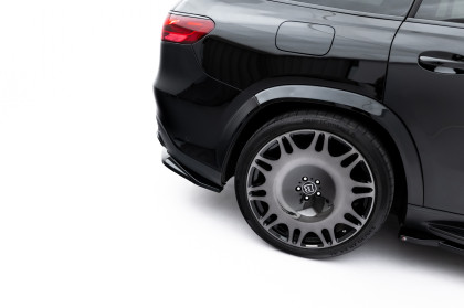Spoiler zadního narázníku Mercedes-Benz GLS AMG-Line X167 Facelift černý lesklý plast