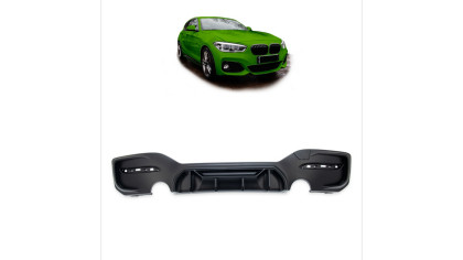 Dyfuzor BMW 1 F20 F21 Facelift Tył Matt Black