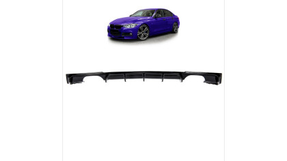 Dyfuzor BMW 3 F30 F31 Tył Gloss Black
