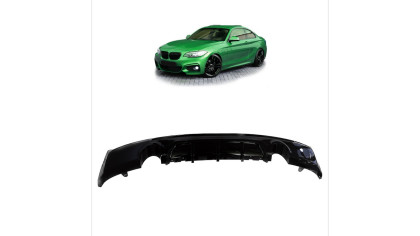 Dyfuzor BMW 2 F22 F23 Tył Gloss Black