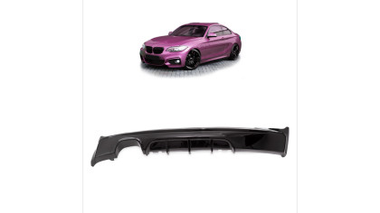 Dyfuzor BMW 2 F22 F23 Tył Gloss Black