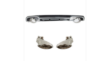 Dyfuzor Audi A3 8V Facelift Tył z końcówkami