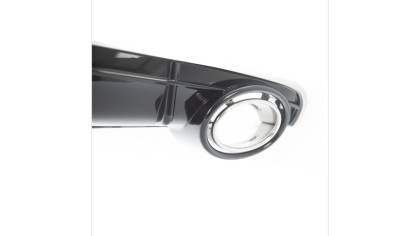 Dyfuzor Audi A6 C7 Facelift Tył z końcówkami