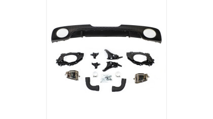 Dyfuzor Audi TT 8J Tył z końcówkami