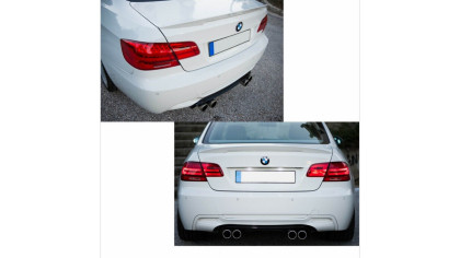 Dyfuzor BMW 3 E92 E93 Tył Matt Black