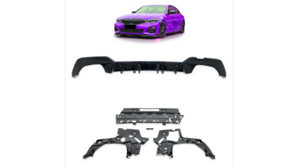 Dyfuzor BMW 3 G20 G21 Tył Gloss Black