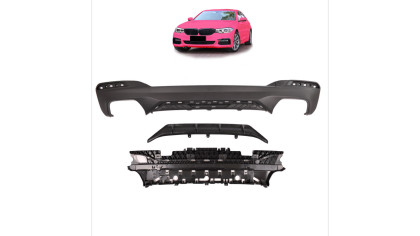Dyfuzor BMW 5 G30 G31 Tył Matt Black