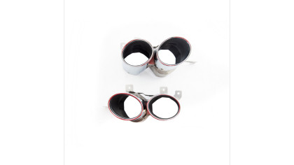 Dyfuzor Audi Q7 4M Facelift Tył z końcówkami