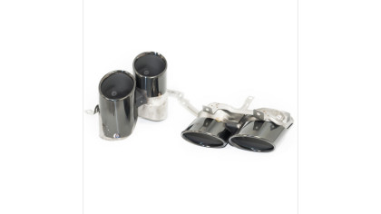 Dyfuzor Audi Q7 4M Facelift Tył z końcówkami