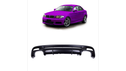 Dyfuzor BMW 1 E82 E88 Tył Matt Black