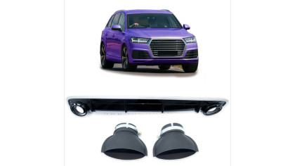 Dyfuzor Audi Q7 4M Tył
