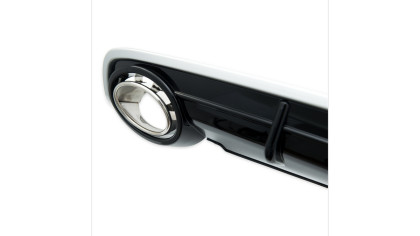 Dyfuzor Audi A6 C6 Tył z końcówkami