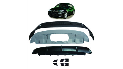 Dyfuzor BMW X6 E71 E72 Tył Matt Black