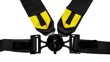Pasy sportowe Slide V2 Quick Czarne 4P 3"