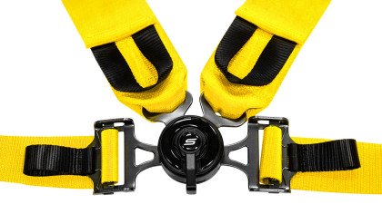 Pasy sportowe Slide V2 Quick Żółte 4P 3"