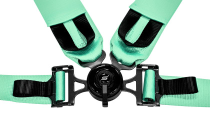Pasy sportowe Slide V2 Quick Miętowe 4P 3"