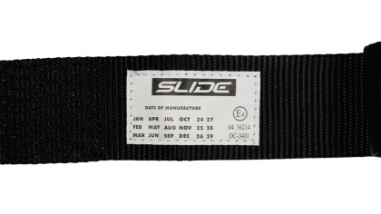 Pasy sportowe Slide V2 Czarne 4P 2" E4