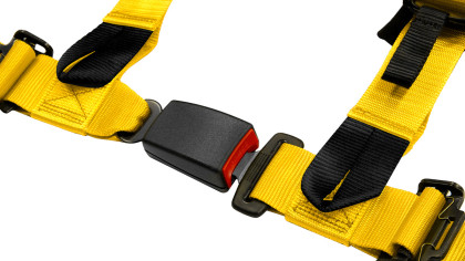 Pasy sportowe Slide V2 Żółte 4P 2" E4