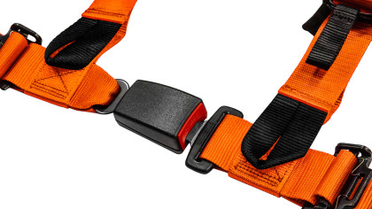 Pasy sportowe Slide V2 Pomarańczowe 4P 2" E4