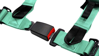 Pasy sportowe Slide V2 Miętowe 4P 2" E4