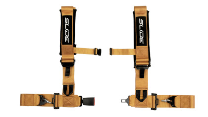 Pasy sportowe Slide V2 Złote 4P 3" E4