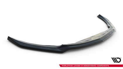 Spojler pod nárazník lipa V.4 Mercedes-AMG CLA 45 Aero C118 černý lesklý plast