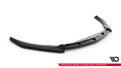 Spojler pod nárazník lipa V.5 Mercedes-AMG CLA 45 Aero C118 černý lesklý plast