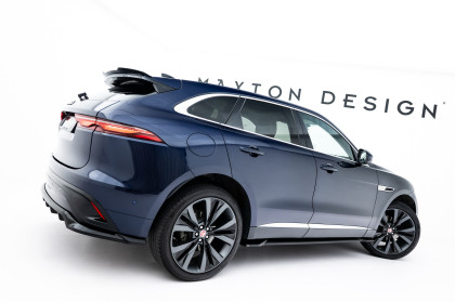 Spoiler zadního narázníku Jaguar F-Pace R-Sport Mk1 černý lesklý plast