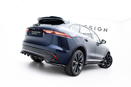 Spoiler zadního narázníku Jaguar F-Pace R-Sport Mk1 černý lesklý plast