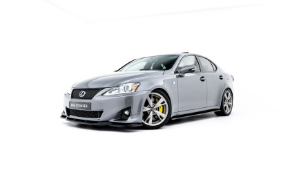 Spojler pod nárazník lipa Lexus IS F-Sport Mk2 (XE20) Facelift černý lesklý plast