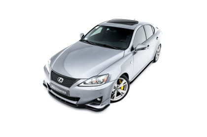 Spojler pod nárazník lipa Lexus IS F-Sport Mk2 (XE20) Facelift černý lesklý plast