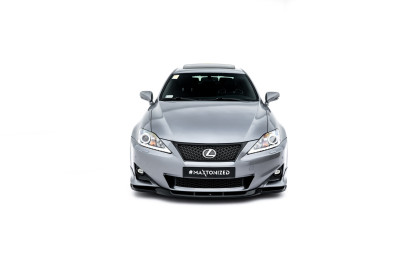 Spojler pod nárazník lipa Lexus IS F-Sport Mk2 (XE20) Facelift černý lesklý plast
