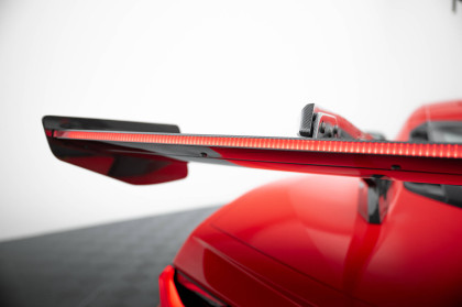 Zadní spoiler křídlo Chevrolet Corvette C8 carbon + LED