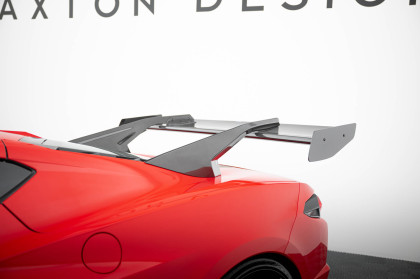 Zadní spoiler křídlo Chevrolet Corvette C8 carbon + LED