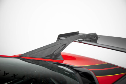 Zadní spoiler křídlo Chevrolet Corvette C8 carbon + LED