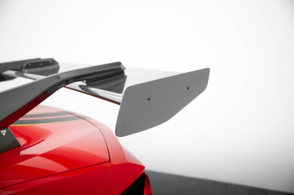Zadní spoiler křídlo Chevrolet Corvette C8 carbon + LED