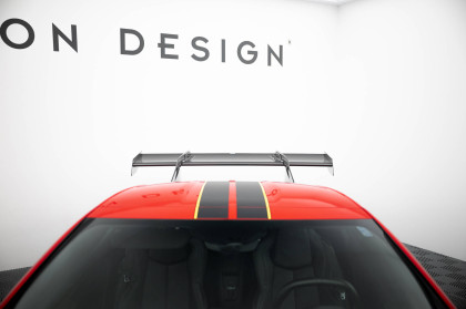 Zadní spoiler křídlo Chevrolet Corvette C8 carbon + LED